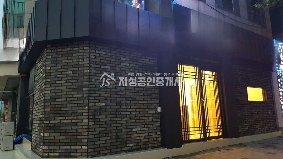 대구 달서구 상인동 월곡네거리, 상인동 도로변, 대단지 아파트 밀집지역, 1층 단독상가 월세 매물번호 11680 사진 2