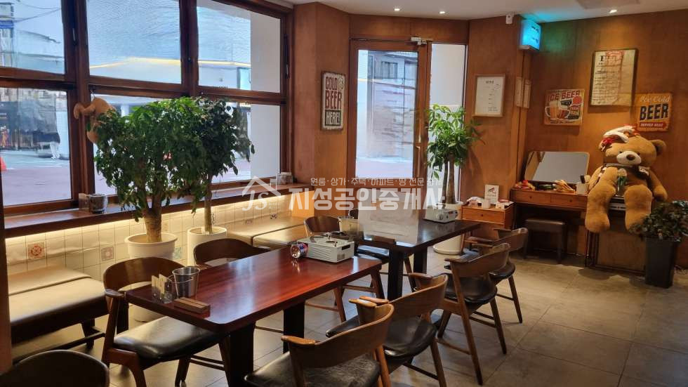 대구 달서구 상인동 상인동 먹자골목안, 2면 통유리, 노출 확실한 상가, 위치최상, 코너상가 월세 매물번호 11628 사진 1